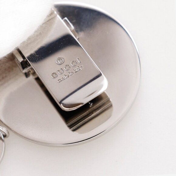 GUCCI baby key ring Chain with clip Silver metallic Women - Picture 5 of 9